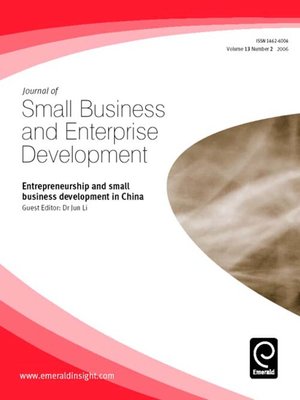 cover image of Journal of Small Business and Enterprise Development, Volume 13, Issue 2